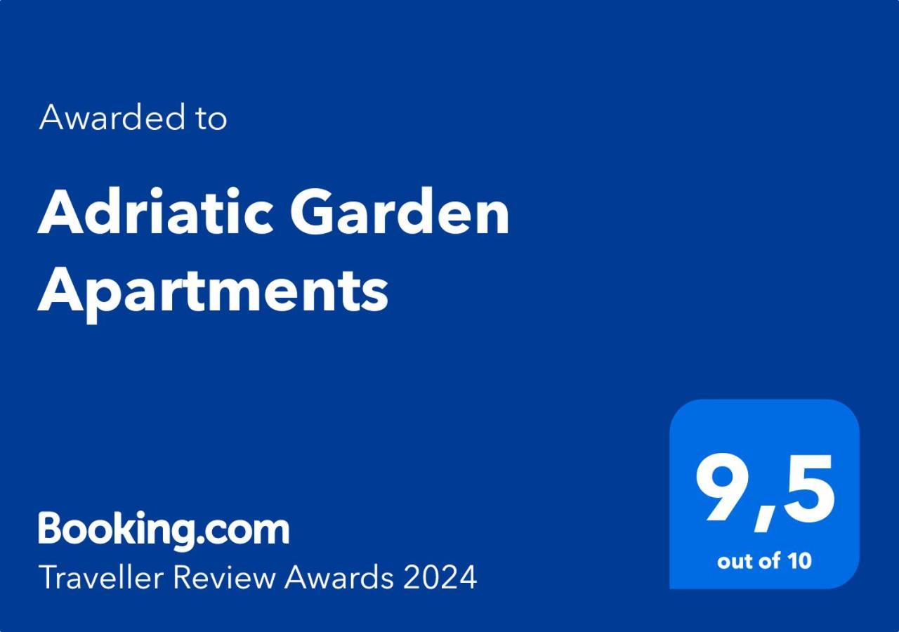 Adriatic Garden Apartments Okrug Gornji Ngoại thất bức ảnh